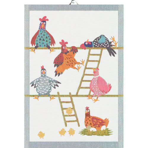 Ekelund Tea/Kitchen Towel - Honshus - Hen House (Honshus)